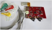 Portable ECG monitoring circuit board