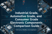 Industrial Grade Automotive Grade and Consumer Grade Electronic Components Comparison Guide