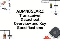 ADM485EARZ Transceiver Datasheet Overview and Key Specifications
