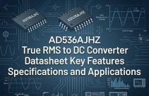 AD536AJHZ True RMS to DC Converter Datasheet Key Features Specifications and Applications
