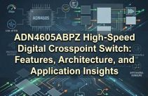 ADN4605ABPZ High Speed Digital Crosspoint Switch Features Architecture and Application Insights