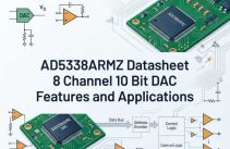 AD5338ARMZ Datasheet 8 Channel 10 Bit DAC Features and Applications