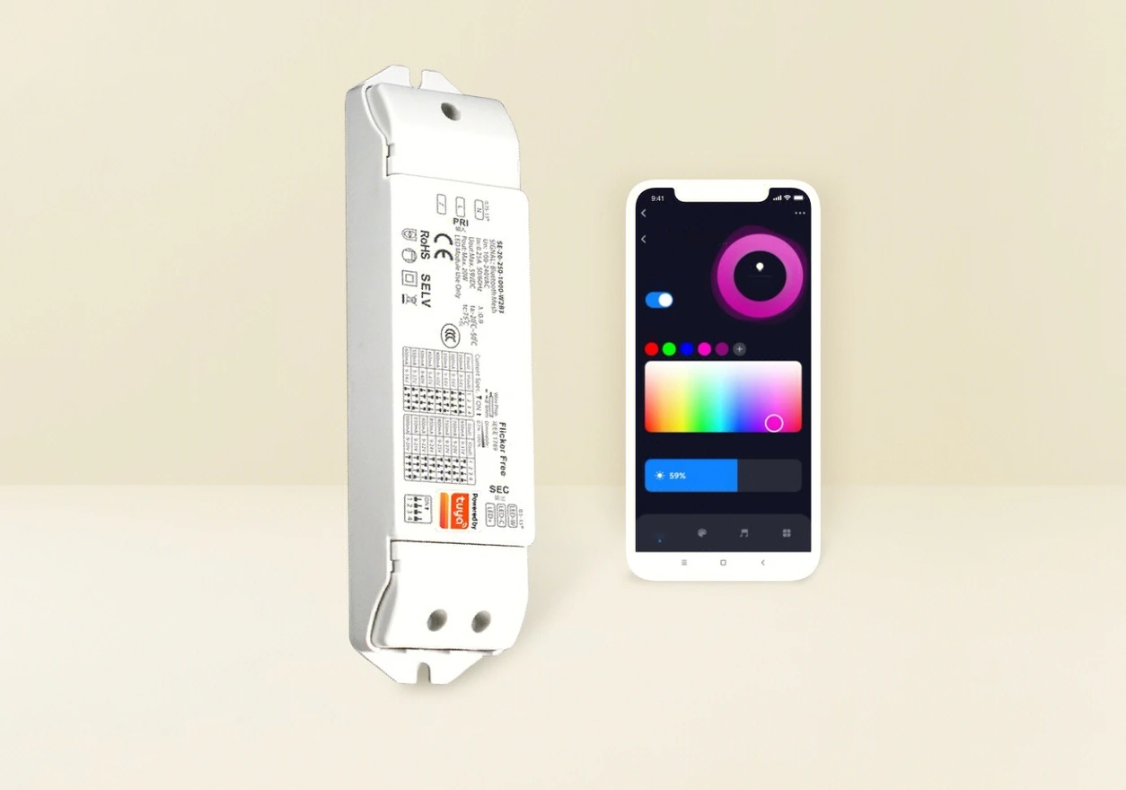 WiFi Bluetooth LE Lighting Driver Intelligent Solution