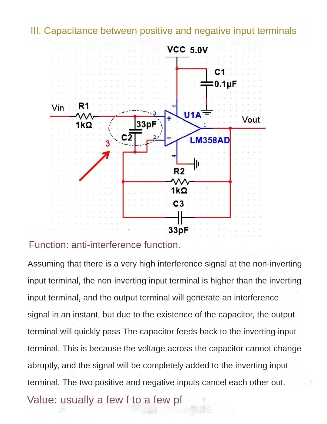 role of capacitor