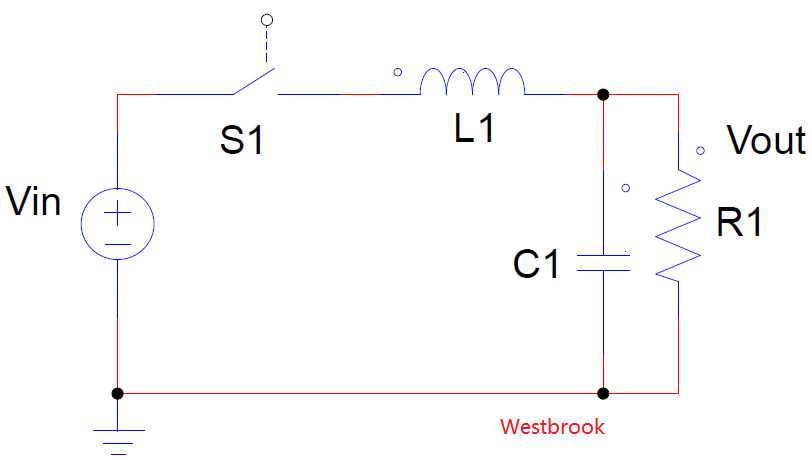 pwm divider + cap + res + ln