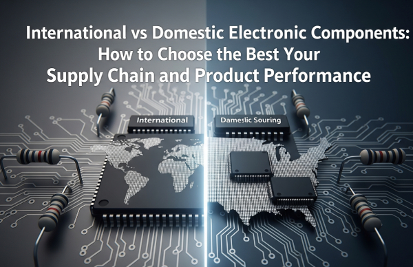 International vs Domestic Electronic Components How to Choose the Best for Your Supply Chain and Product Performance