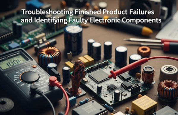 Troubleshooting Finished Product Failures and Identifying Faulty Electronic Components