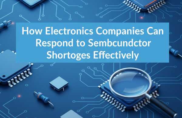 How Electronics Companies Can Respond to Semiconductor Shortages Effectively