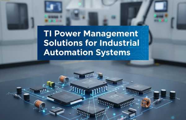 TI Power Management Solutions for Industrial Automation Systems