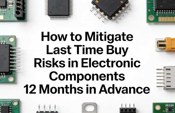 How to Mitigate Last Time Buy Risks in Electronic Components 12 Months in Advance