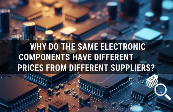 Why Do the Same Electronic Components Have Different Prices from Different Suppliers