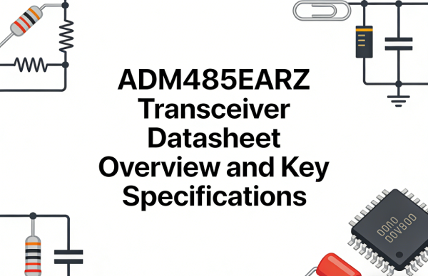 ADM485EARZ Transceiver Datasheet Overview and Key Specifications