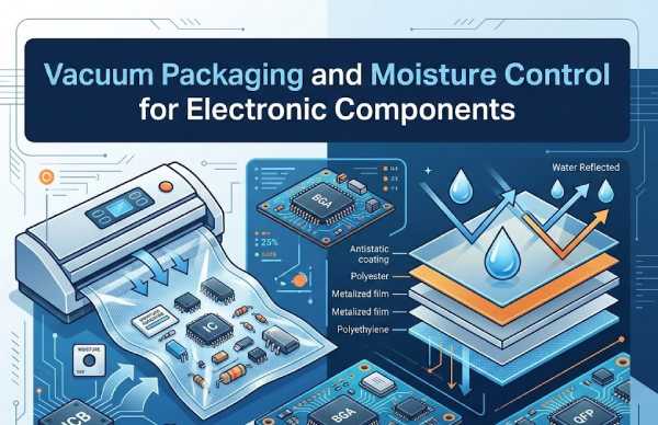 Vacuum Packaging and Moisture Control for Electronic Components