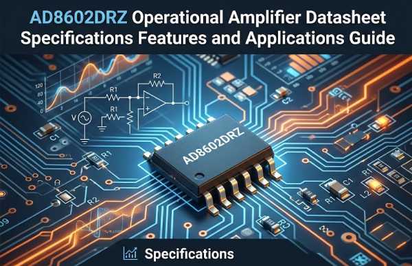 AD8602DRZ Operational Amplifier Datasheet Specifications Features and Applications Guide