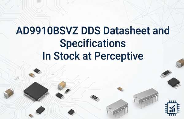 AD9910BSVZ DDS Datasheet and Specifications In Stock at Perceptive