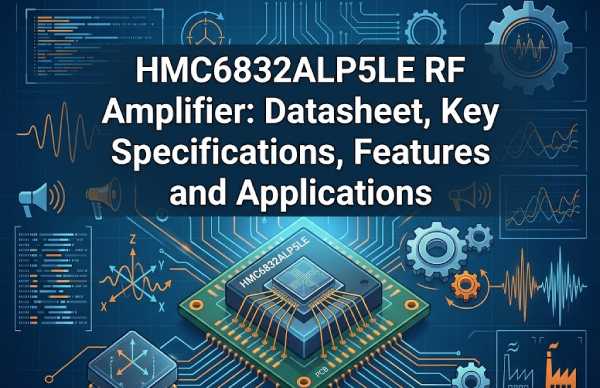 HMC6832ALP5LE RF Amplifier Datasheet Key Specifications Features and Applications