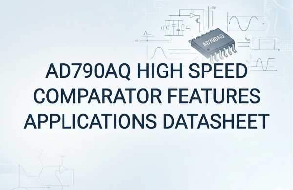 AD790AQ High Speed Precision Comparator Features Applications Datasheet