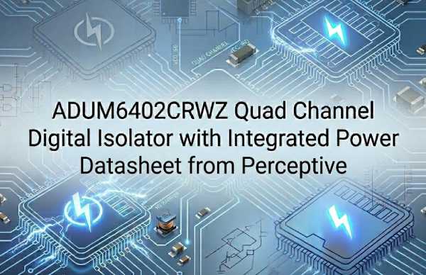 ADUM6402CRWZ Quad-Channel Digital Isolator with Integrated Power Datasheet Features Applications and Supply from Perceptive