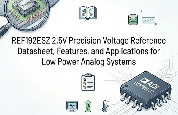 REF192ESZ Voltage Reference Datasheet Features and Applications for Low Power Analog Systems