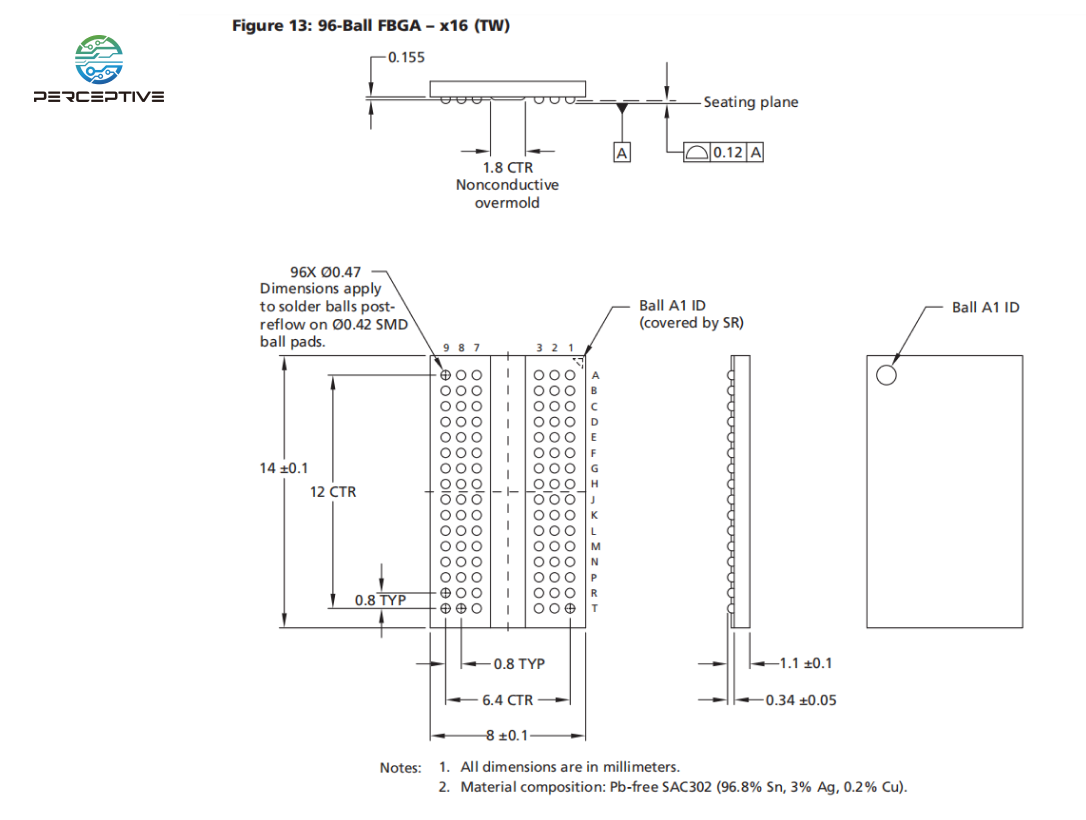 Package of MIC MT41K256M16TW-107 AUT:P Package of MIC MT41K256M16TW-107 AUT:P
