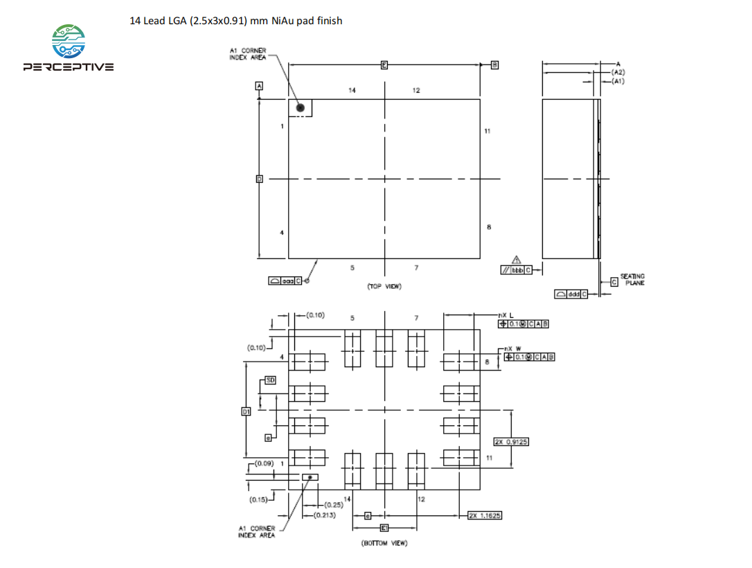 Package of  TDK ICM-42688-P perceptive